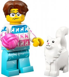 Конструктор LEGO® Collectable Minifigures Series 27 Любитель котів Конструктор LEGO® Collectable Minifigures Series 27 Любитель котів