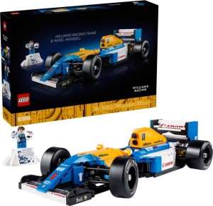 Конструктор LEGO® ICONS™ Williams Racing FW14B і Найджел Менселл