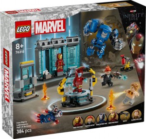 Конструктор LEGO® Super Heroes Marvel™ Лабораторія Залізної Людини: зал обладунків Конструктор LEGO® Super Heroes Marvel™ Лабораторія Залізної Людини: зал обладунків