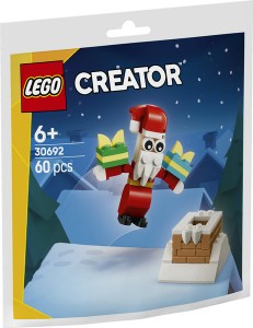 Конструктор LEGO® CREATOR™ Різдвяні забави з димарем із Сантою Конструктор LEGO® CREATOR™ Різдвяні забави з димарем із Сантою