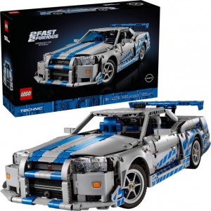 Конструктор LEGO® TECHNIC™ Подвійний форсаж Автомобіль Nissan Skyline GT-R (R34) Конструктор LEGO® TECHNIC™ Подвійний форсаж Автомобіль Nissan Skyline GT-R (R34)