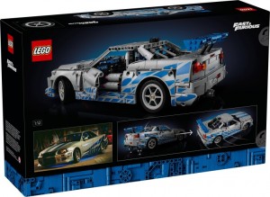Конструктор LEGO® TECHNIC™ Подвійний форсаж Автомобіль Nissan Skyline GT-R (R34) Конструктор LEGO® TECHNIC™ Подвійний форсаж Автомобіль Nissan Skyline GT-R (R34)
