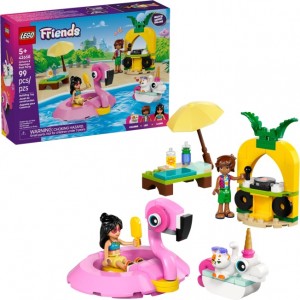 Конструктор LEGO® FRIENDS Вечірка єдинорога та фламінго біля басейну Конструктор LEGO® FRIENDS Вечірка єдинорога та фламінго біля басейну