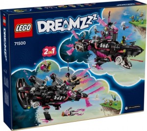 Конструктор LEGO® DREAMZzz™ Страхітливий підводний човен «Акула» Конструктор LEGO® DREAMZzz™ Страхітливий підводний човен «Акула»