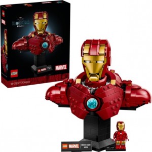 Конструктор LEGO® Super Heroes Marvel™ Бюст Залізної Людини MK4 Конструктор LEGO® Super Heroes Marvel™ Бюст Залізної Людини MK4