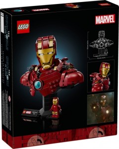 Конструктор LEGO® Super Heroes Marvel™ Бюст Залізної Людини MK4 Конструктор LEGO® Super Heroes Marvel™ Бюст Залізної Людини MK4