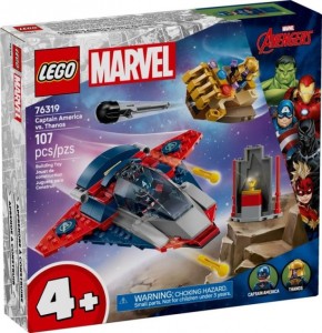 Конструктор LEGO® Super Heroes Marvel™ Капітан Америка проти Таноса Конструктор LEGO® Super Heroes Marvel™ Капітан Америка проти Таноса