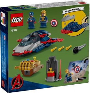 Конструктор LEGO® Super Heroes Marvel™ Капітан Америка проти Таноса Конструктор LEGO® Super Heroes Marvel™ Капітан Америка проти Таноса