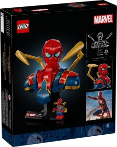 Конструктор LEGO® Super Heroes Marvel™ Погруддя Залізної Людини-Павука Конструктор LEGO® Super Heroes Marvel™ Погруддя Залізної Людини-Павука