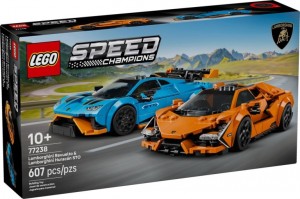 Конструктор LEGO® Speed Champions Lamborghini Revuelto & Lamborghini Huracán STO Конструктор LEGO® Speed Champions Lamborghini Revuelto & Lamborghini Huracán STO