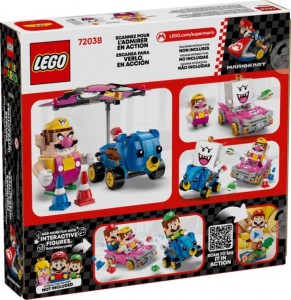 Конструктор LEGO® Super Mario™ Mario Kart™ Wario & King Boo Конструктор LEGO® Super Mario™ Mario Kart™ Wario & King Boo