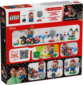 Конструктор LEGO® Super Mario™ Mario Kart™ Інтерактивний LEGO Mario & Standard Kart Конструктор LEGO® Super Mario™ Mario Kart™ Інтерактивний LEGO Mario & Standard Kart