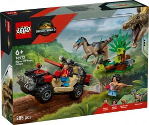 Конструктор LEGO® Jurassic World™ Втеча по бездоріжжю від раптора Конструктор LEGO® Jurassic World™ Втеча по бездоріжжю від раптора