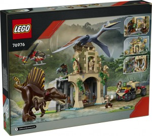 Конструктор LEGO® Jurassic World™ Повітряна місія зі спинозавром і кетцалькоатлем Конструктор LEGO® Jurassic World™ Повітряна місія зі спинозавром і кетцалькоатлем