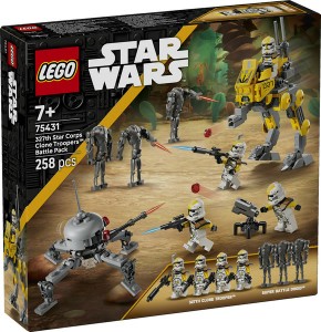 Конструктор LEGO® STAR WARS™ Бойовий загін бійців-клонів