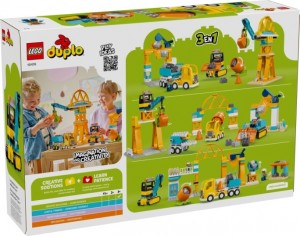 Конструктор LEGO® DUPLO® 3-в-1 Будівельний майданчик і техніка
