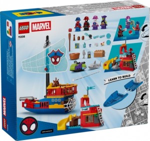 Конструктор LEGO® Super Heroes Marvel™ Піратський корабель команди Павука