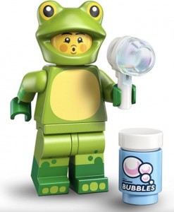 Конструктор LEGO® Collectable Minifigures Series 28 Аніматор у костюмі жаби