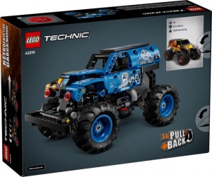 Конструктор LEGO® TECHNIC™ Monster Jam™ Grave Digger™ Вогонь і лід