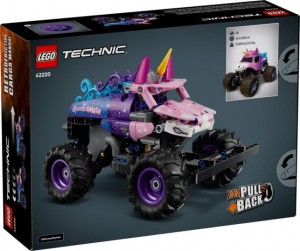 Конструктор LEGO® TECHNIC™ Monster Jam™ Sparkle Smash™ із функцією «Pull-Back»