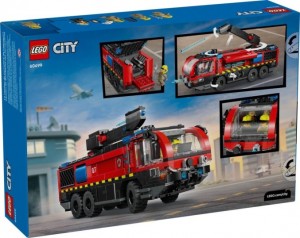 Конструктор LEGO® CITY Пожежна вантажівка в аеропорту