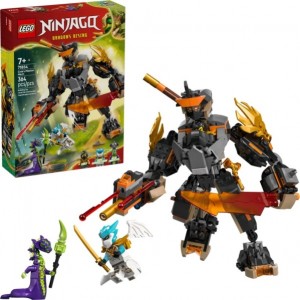 Конструктор LEGO® NINJAGO® Робот Коула для місії і Дракон Зейн
