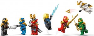 Конструктор LEGO® NINJAGO® Модель персонажів ніндзя. 15-та річниця телесеріалу LEGO® NINJAGO®