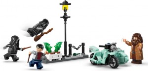 Конструктор LEGO® Harry Potter™ Геґрід і Гаррі: Втеча з Тисової вулиці