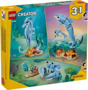 Конструктор LEGO® CREATOR™ Морські тварини: красиві дельфіни