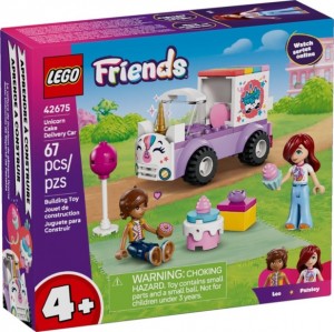 Конструктор LEGO® Friends Автомобіль для доставки тортів з єдинорогами