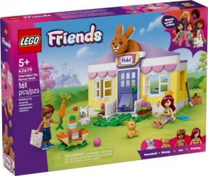 Конструктор LEGO® Friends Готель Bunny у Хартлейк-Сіті