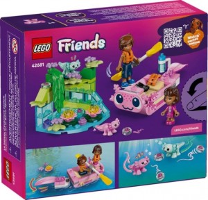 Конструктор LEGO® Friends Пригодницький човен «Аксолотль»