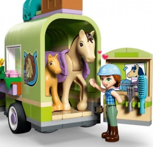 Конструктор LEGO® Friends Причіп для коня й лошати