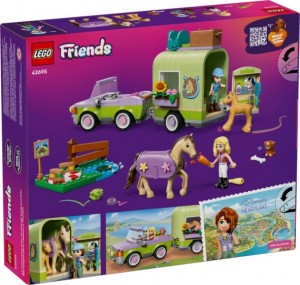 Конструктор LEGO® Friends Причіп для коня й лошати