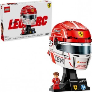 Конструктор LEGO® Editions F1 Helmets Шолом Шарля Леклера з команди Скудерія Феррарі