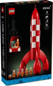 Конструктор LEGO® Ideas Місячна ракета Tintin®