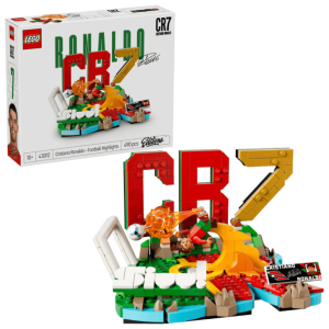 Конструктор LEGO® Editions Football Кріштіану Роналду — найкращі моменти футбольних матчів