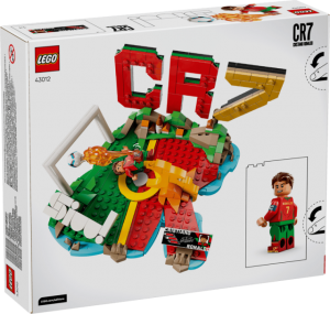Конструктор LEGO® Editions Football Кріштіану Роналду — найкращі моменти футбольних матчів