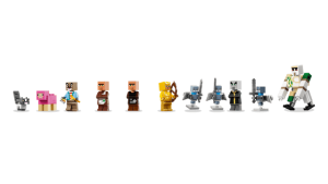 Конструктор LEGO® MINECRAFT® Напад викликача на село