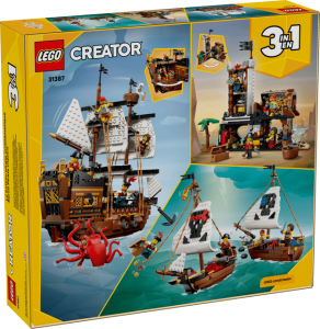Конструктор LEGO® CREATOR™ Культовий піратський корабель