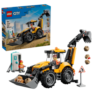 Конструктор LEGO® CITY Жовтий екскаватор-навантажувач Конструктор LEGO® CITY Жовтий екскаватор-навантажувач