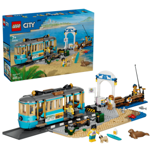 Конструктор LEGO® CITY Класичний трамвай до пляжу Конструктор LEGO® CITY Класичний трамвай до пляжу