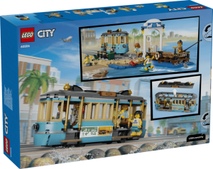 Конструктор LEGO® CITY Класичний трамвай до пляжу Конструктор LEGO® CITY Класичний трамвай до пляжу