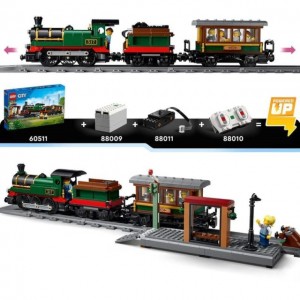 Конструктор LEGO® CITY Старовинний паровоз Конструктор LEGO® CITY Старовинний паровоз