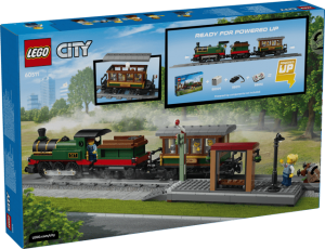 Конструктор LEGO® CITY Старовинний паровоз Конструктор LEGO® CITY Старовинний паровоз