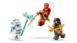 Конструктор LEGO® NINJAGO® Комбіновані транспортні засоби Кая та Коула