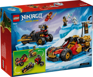 Конструктор LEGO® NINJAGO® Комбіновані транспортні засоби Кая та Коула Конструктор LEGO® NINJAGO® Комбіновані транспортні засоби Кая та Коула