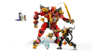 Конструктор LEGO® NINJAGO® Дракон-трансформер Вайлдфаєр