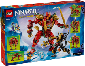 Конструктор LEGO® NINJAGO® Дракон-трансформер Вайлдфаєр Конструктор LEGO® NINJAGO® Дракон-трансформер Вайлдфаєр