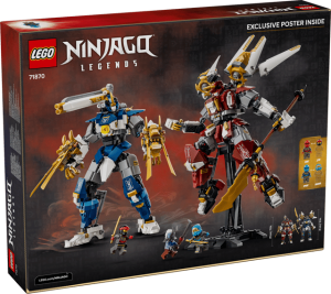Конструктор LEGO® NINJAGO® Близнюки роботи-Титани